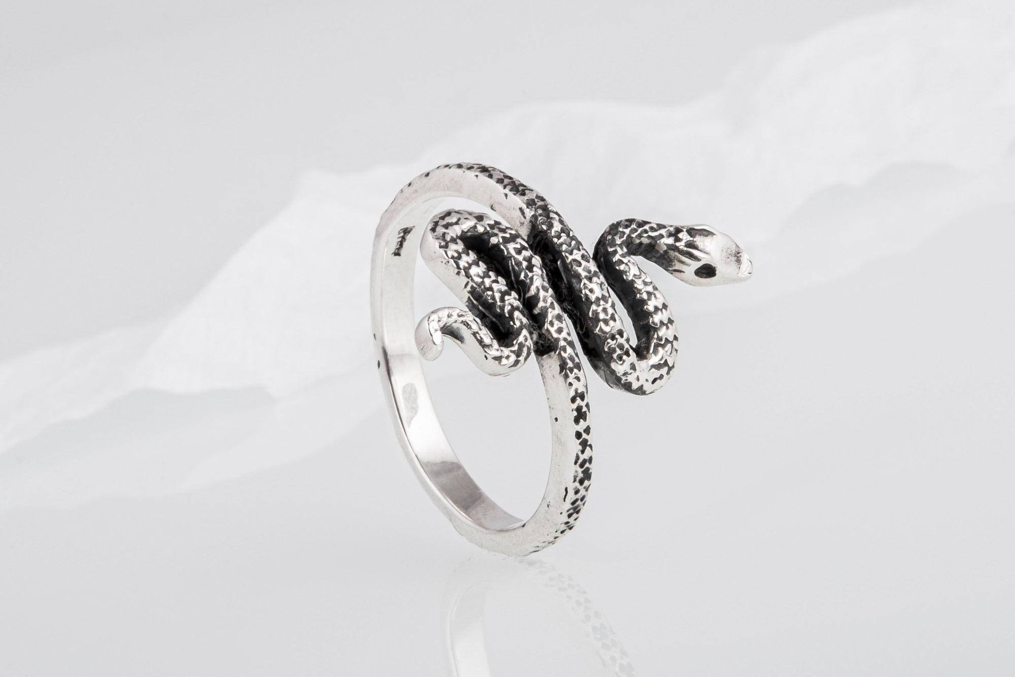 Unique 925 Silver Snake Ring, Unique fashion Jewelry