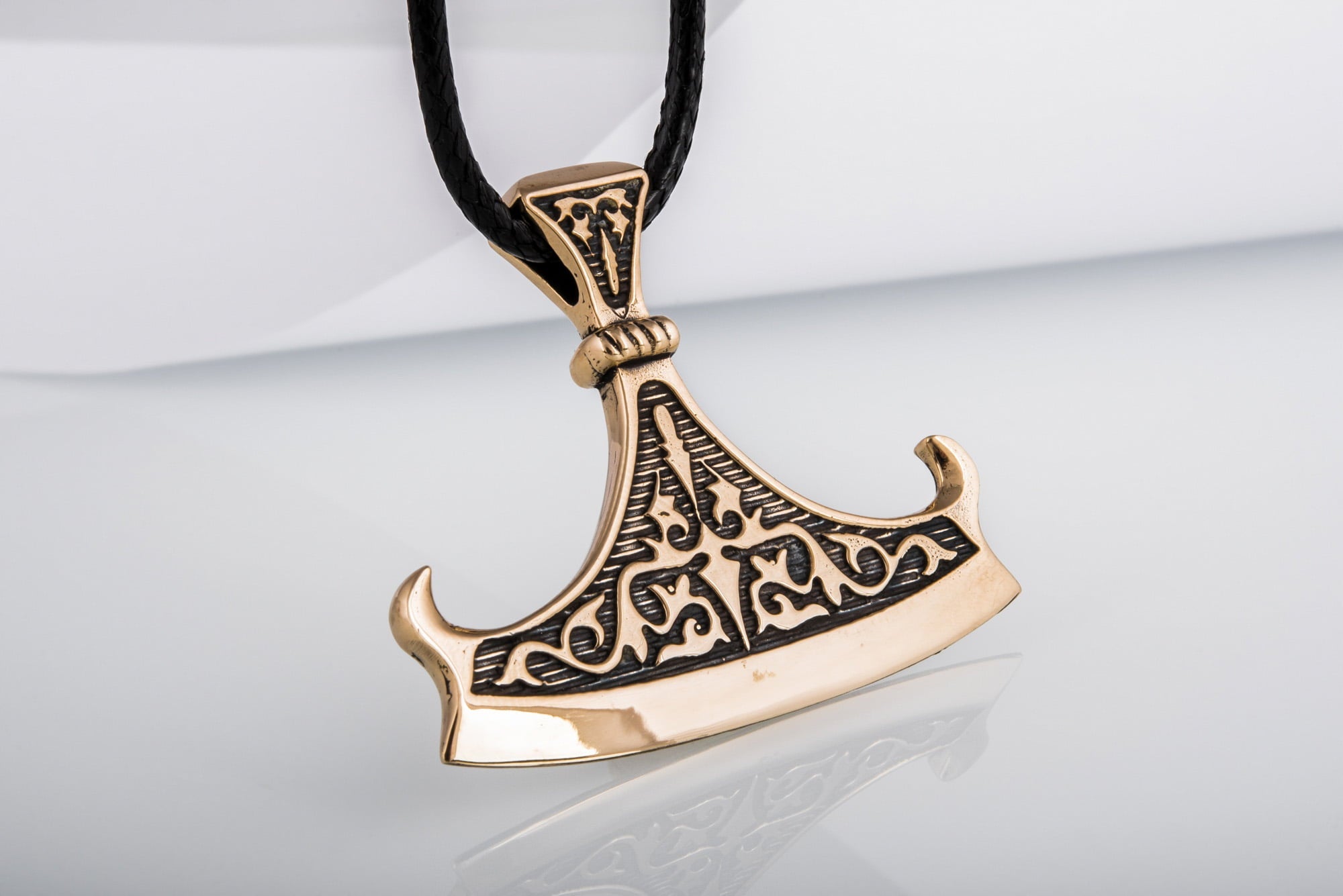 Perun Axe Blade Bronze Slavic Amulet - vikingworkshop
