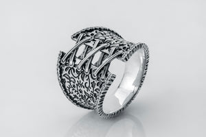 Kinky Corset Ring, 925 Silver - vikingworkshop