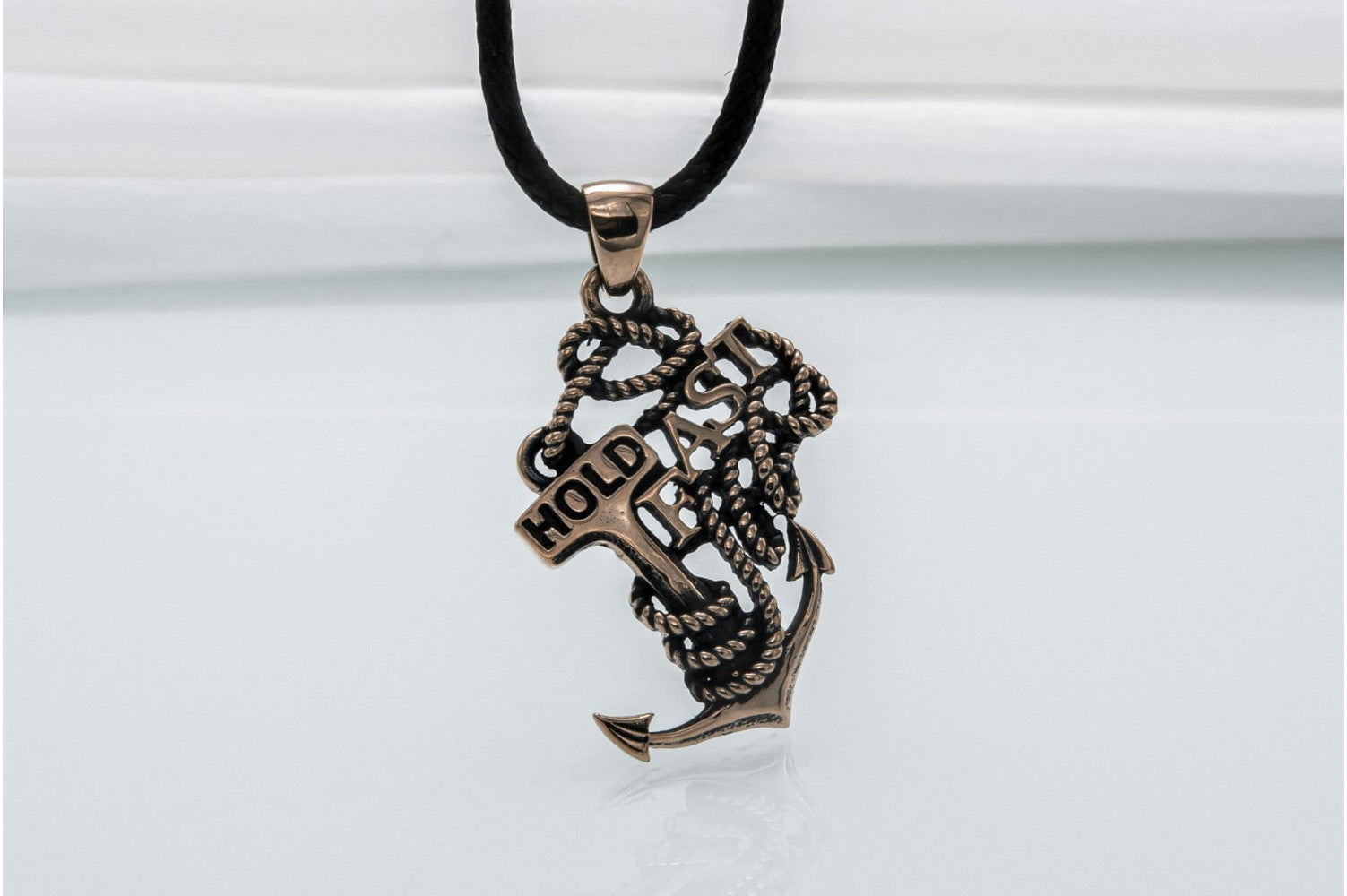 Anchor Pendant Bronze Sailor Jewelry - vikingworkshop