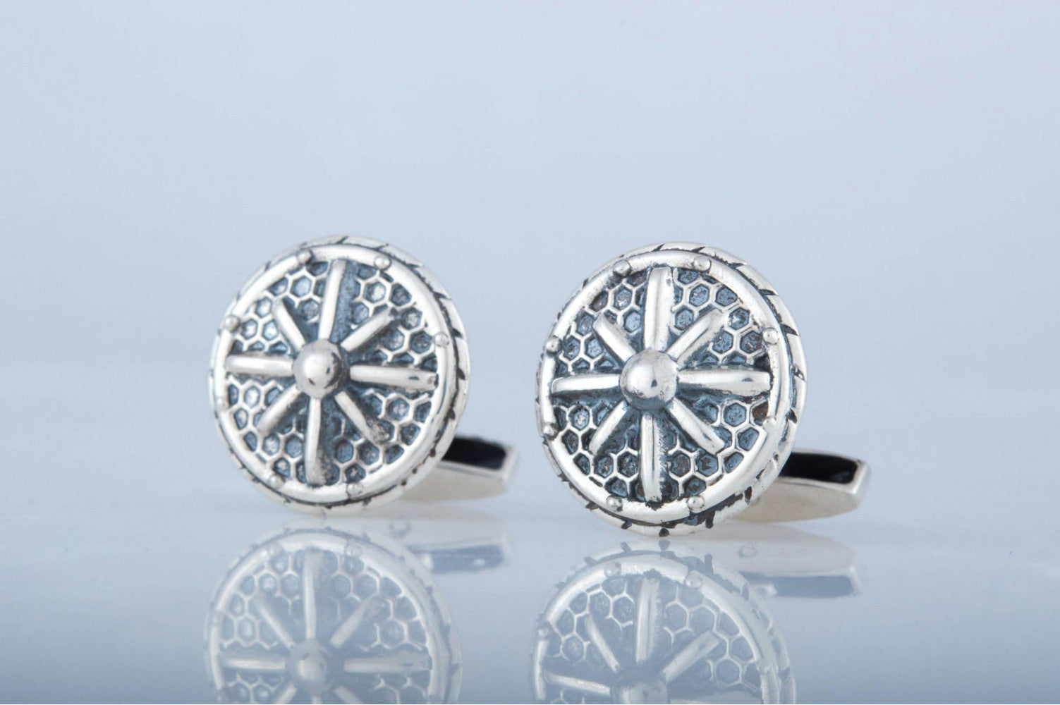 Unique Cufflinks Sterling Silver Handmade Jewelry