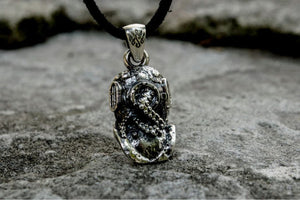 Atmospheric Diving Suit Pendant Sterling Silver Jewelry - vikingworkshop