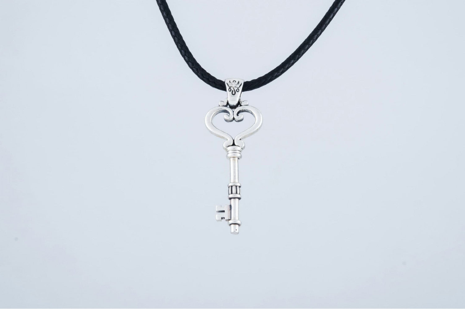 Key Pendant Sterling Silver Jewelry - vikingworkshop