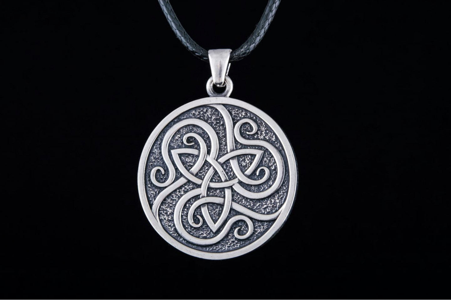 Viking Pendant Sterling Silver Handmade Jewelry - vikingworkshop
