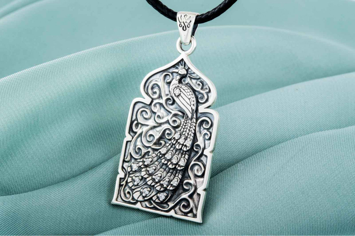 Unique Viking Drakkar with sword pendant, handmade sterling silver jewelry - vikingworkshop