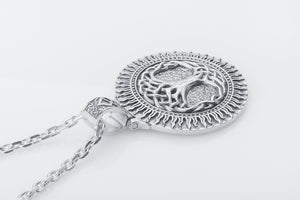 Yggdrasil Pendant, 925 Silver Viking Jewelry - vikingworkshop