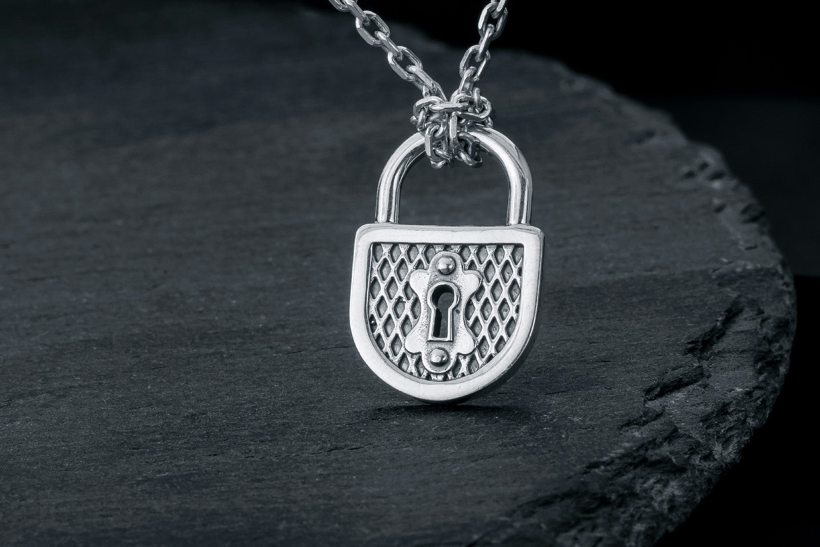 Universal Lock Pendant, 925 Silver - vikingworkshop