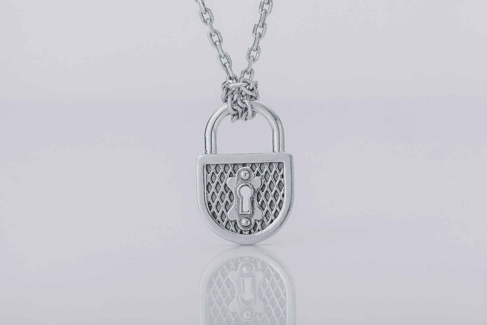 Universal Lock Pendant, 925 Silver - vikingworkshop