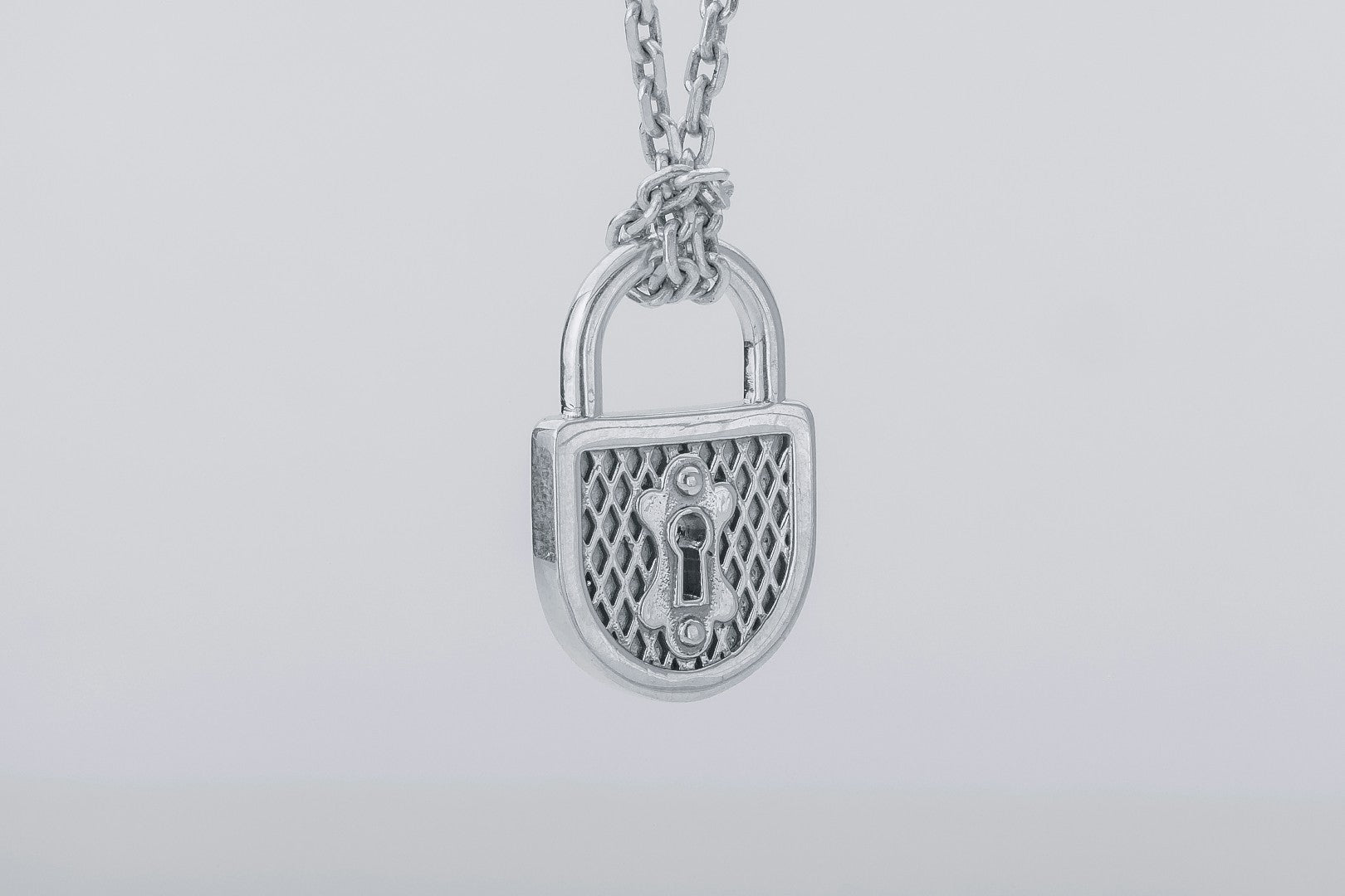 Universal Lock Pendant, 925 Silver - vikingworkshop