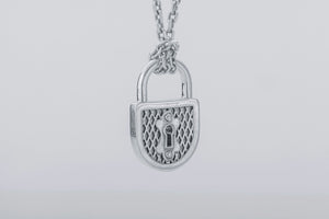 Universal Lock Pendant, 925 Silver - vikingworkshop