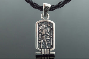 Anubis Pendant Sterling Silver Egypt Jewelry - vikingworkshop