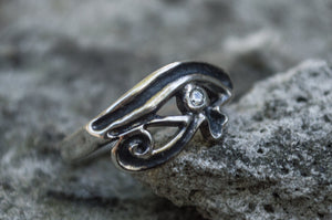 Uadjet Ring Sterling Silver Egypt Jewelry - vikingworkshop