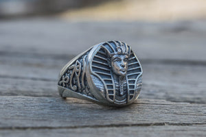 Egypt Handmade Ring Sterling Silver Jewelry - vikingworkshop