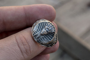 Egypt Handmade Ring Sterling Silver Jewelry - vikingworkshop