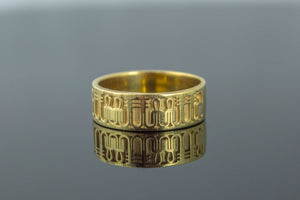 Tyet Symbol Ring Gold Egypt Jewelry - vikingworkshop