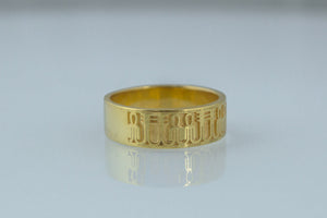 Tyet Symbol Ring Gold Egypt Jewelry - vikingworkshop