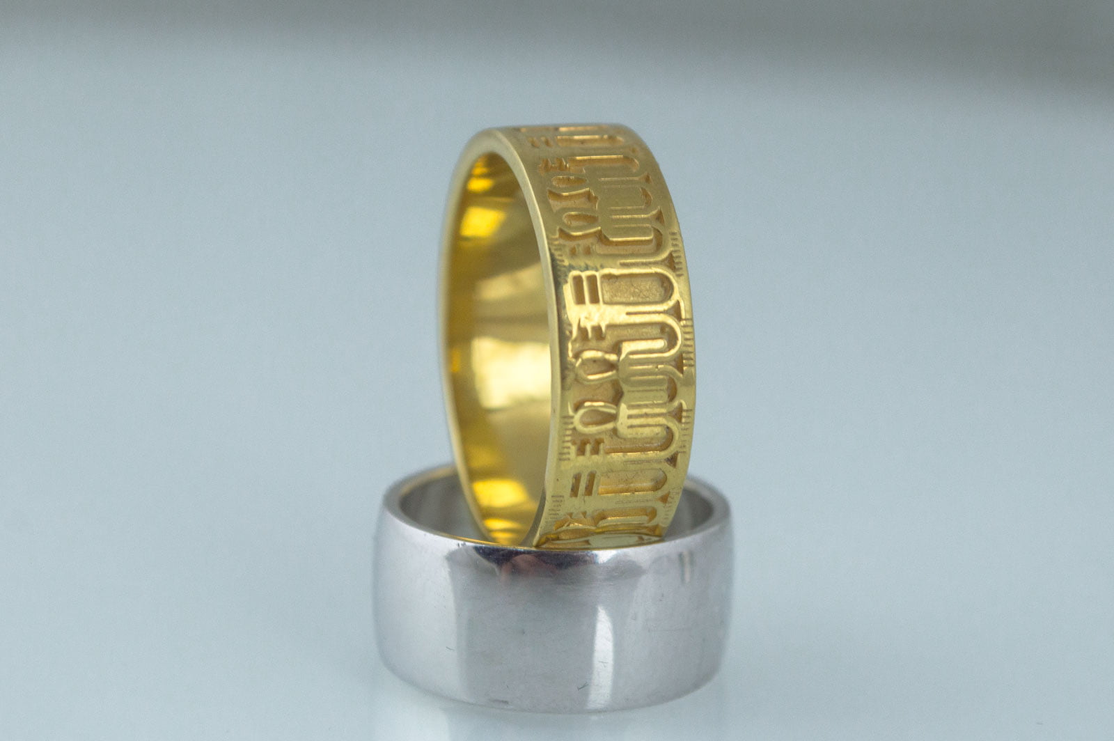 Tyet Symbol Ring Gold Egypt Jewelry - vikingworkshop