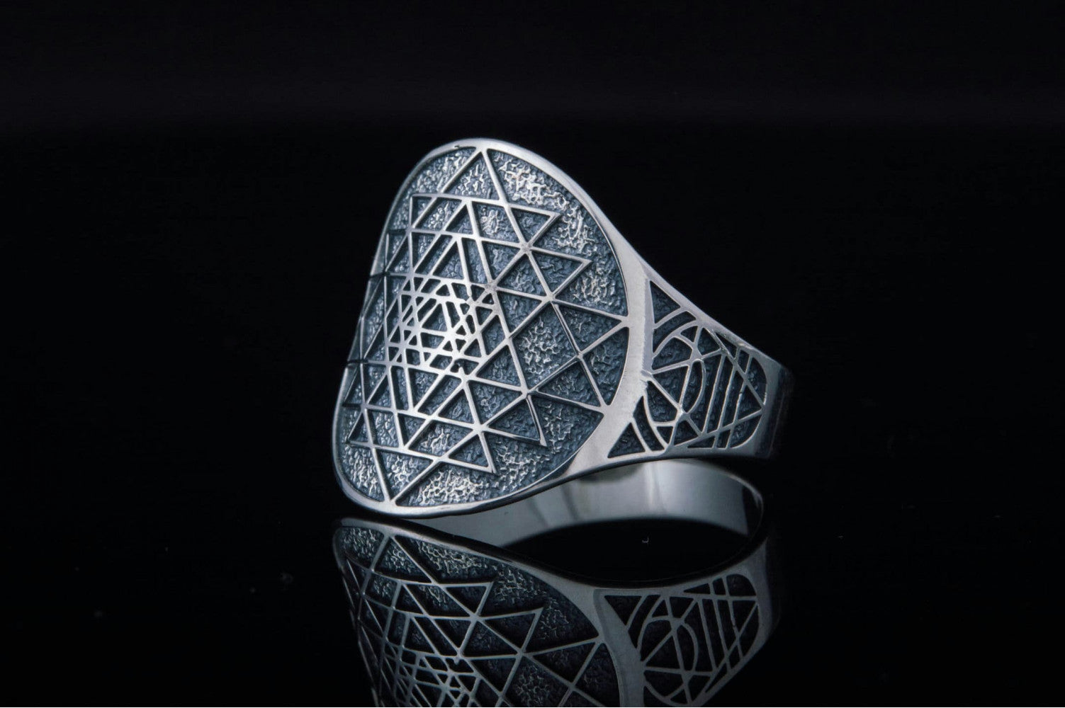 14K Gold Minimalistic Geometry Pendant, Unique Fashion Jewelry