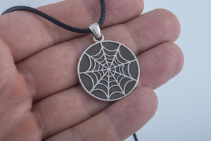 Halloween Pumpkin Pendant Sterling Silver Jewelry - vikingworkshop