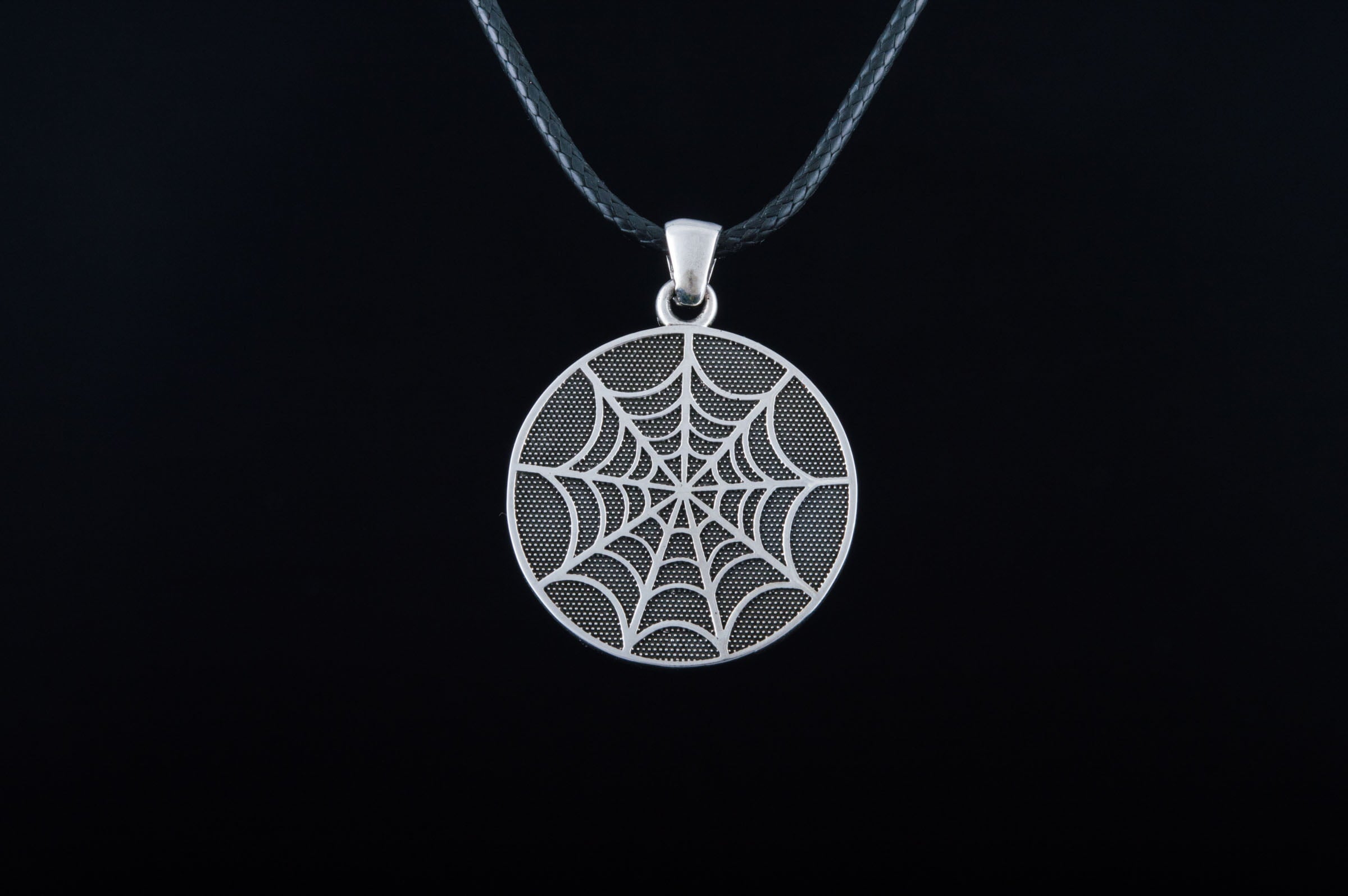 Halloween Pumpkin Pendant Sterling Silver Jewelry - vikingworkshop