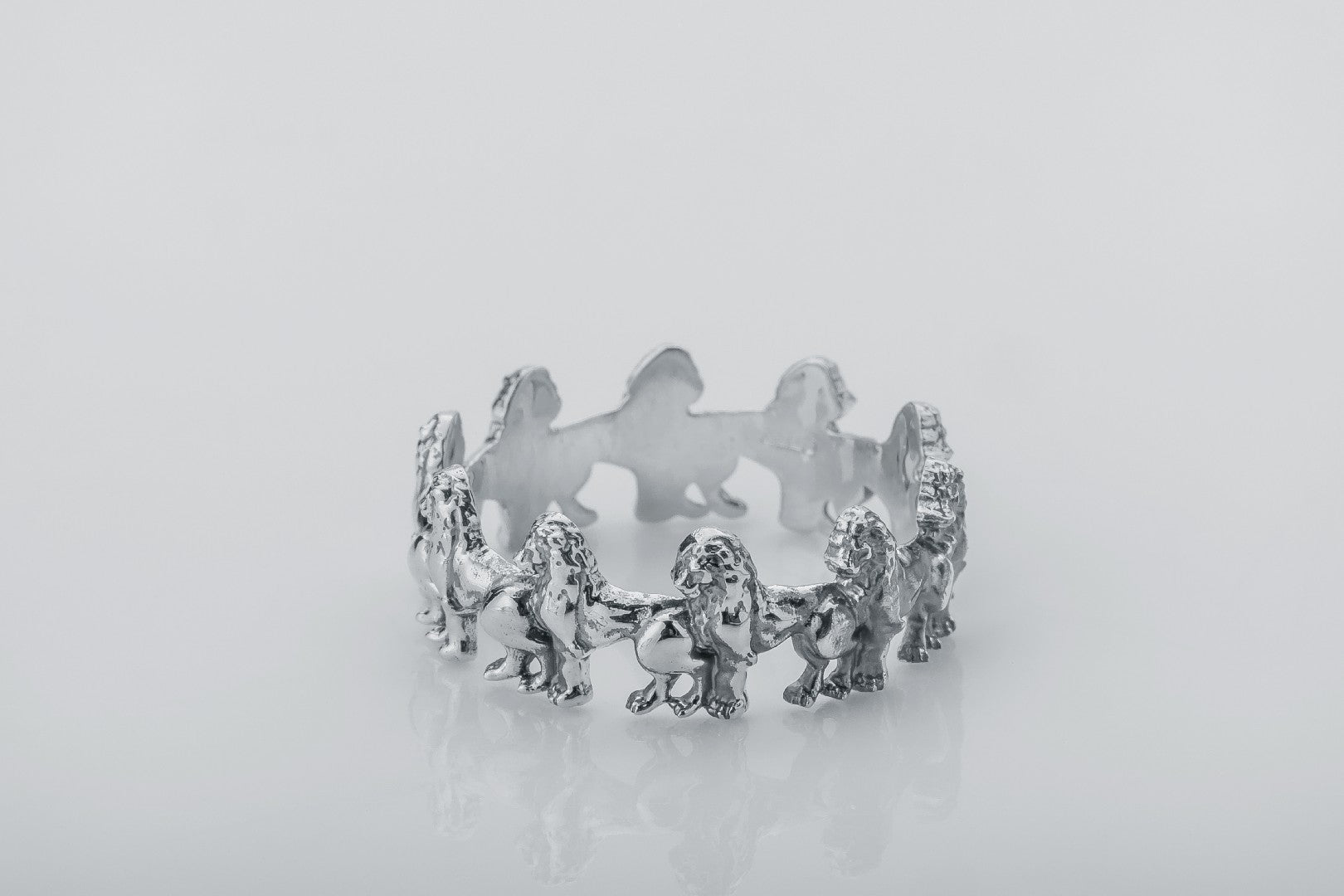 Lion Ring 925 Silver - vikingworkshop