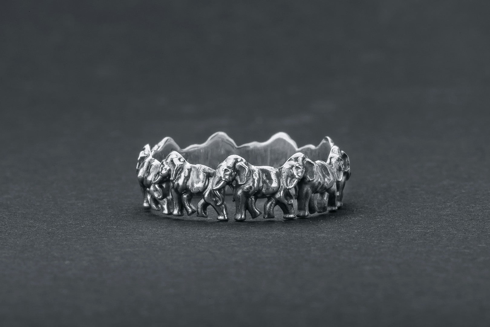 Elephant Ring 925 Silver - vikingworkshop