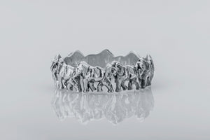 Elephant Ring 925 Silver - vikingworkshop