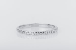 Minimalist Triangle Pattern Band - vikingworkshop