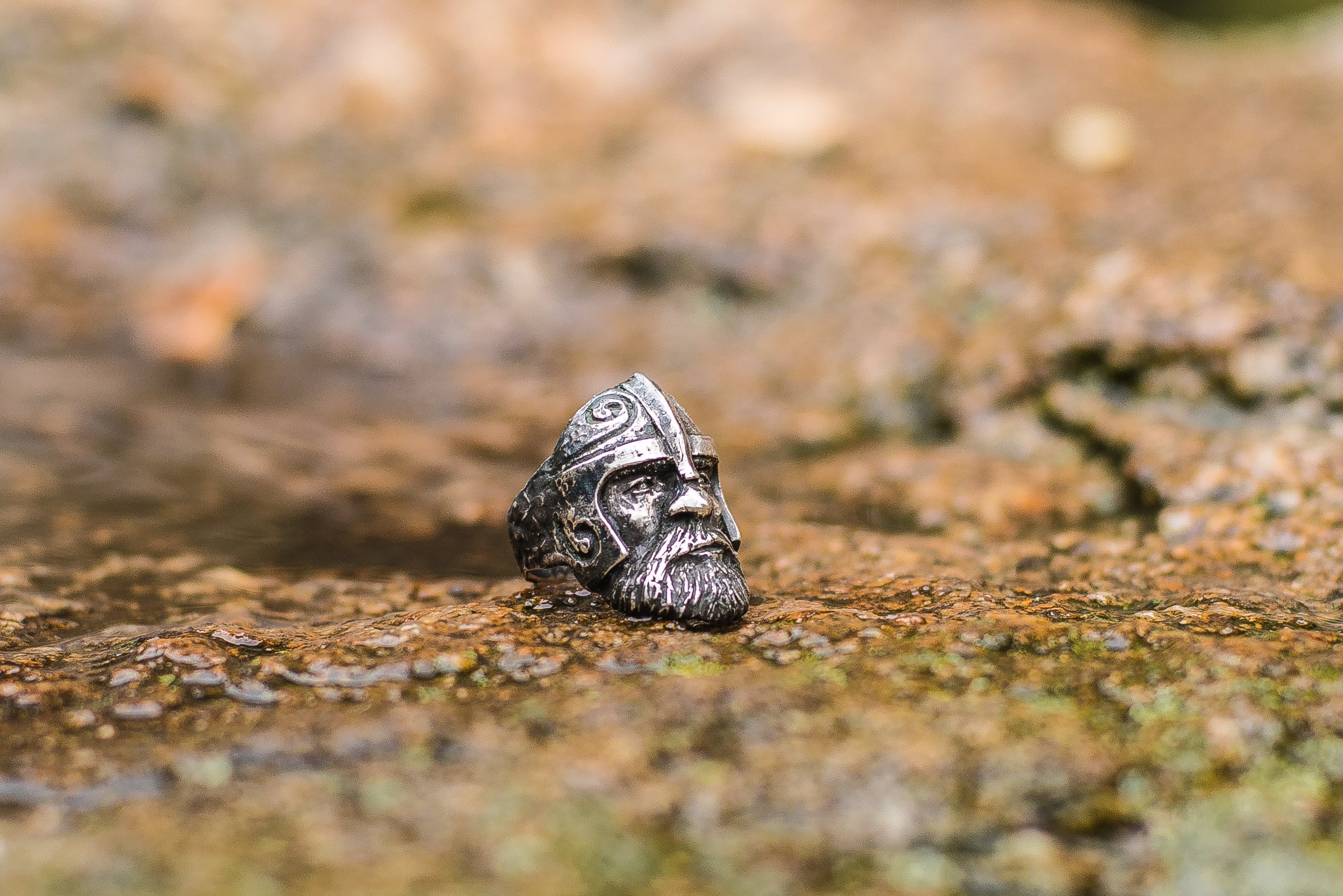 Viking Ring Sterling Silver Scandinavian Ring Norse Jewelry - vikingworkshop