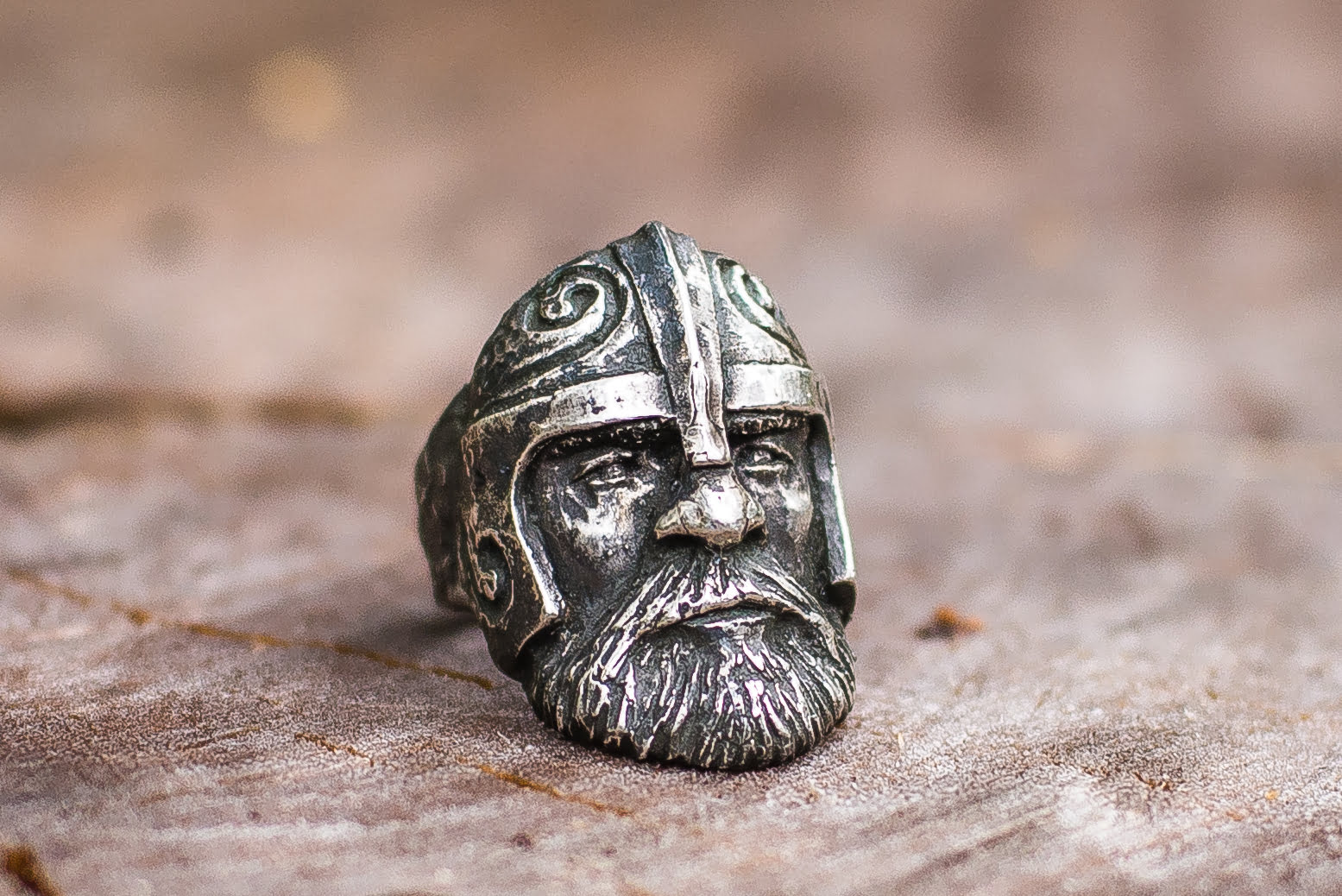 Viking Ring Sterling Silver Scandinavian Ring Norse Jewelry - vikingworkshop