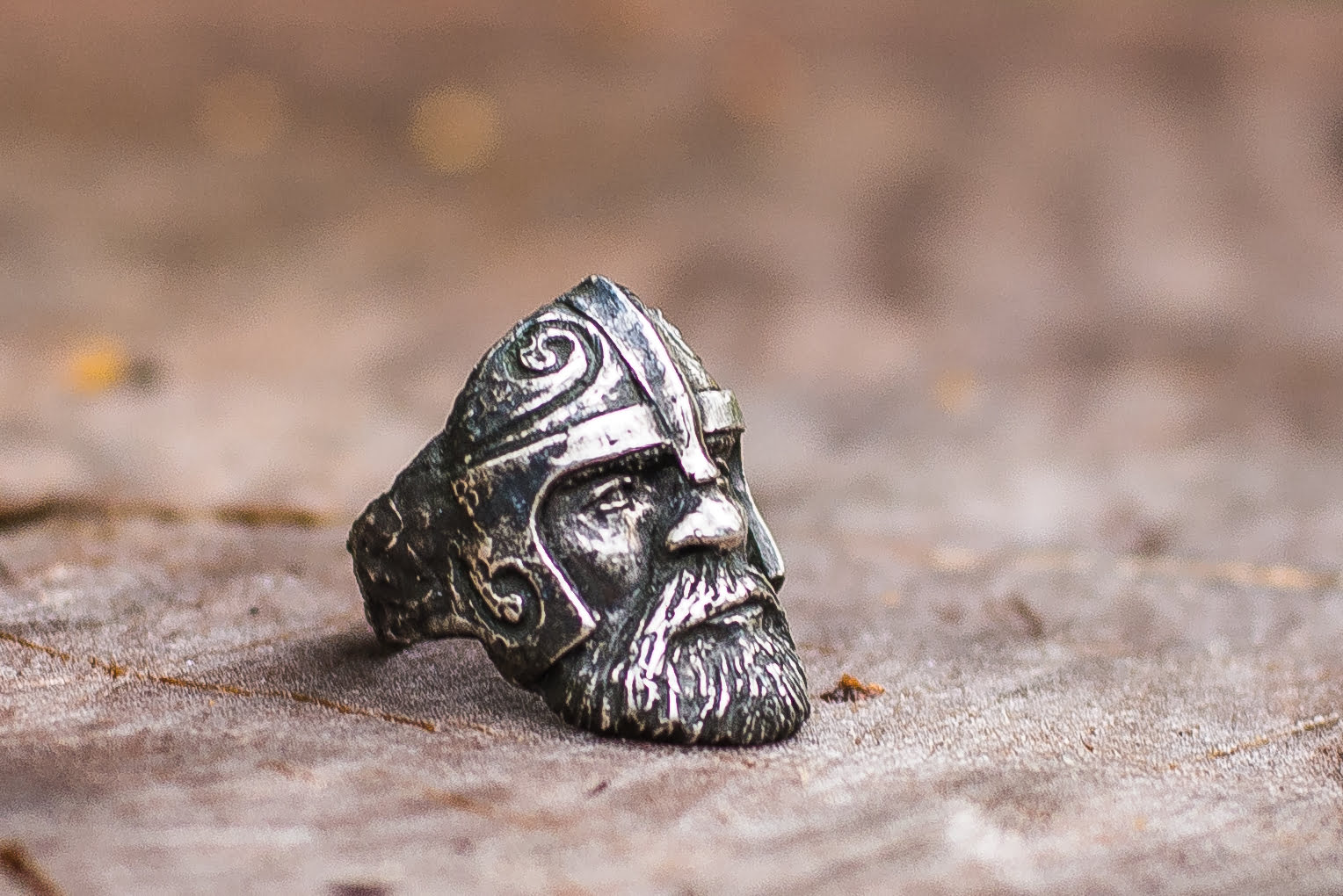 Viking Ring Sterling Silver Scandinavian Ring Norse Jewelry - vikingworkshop