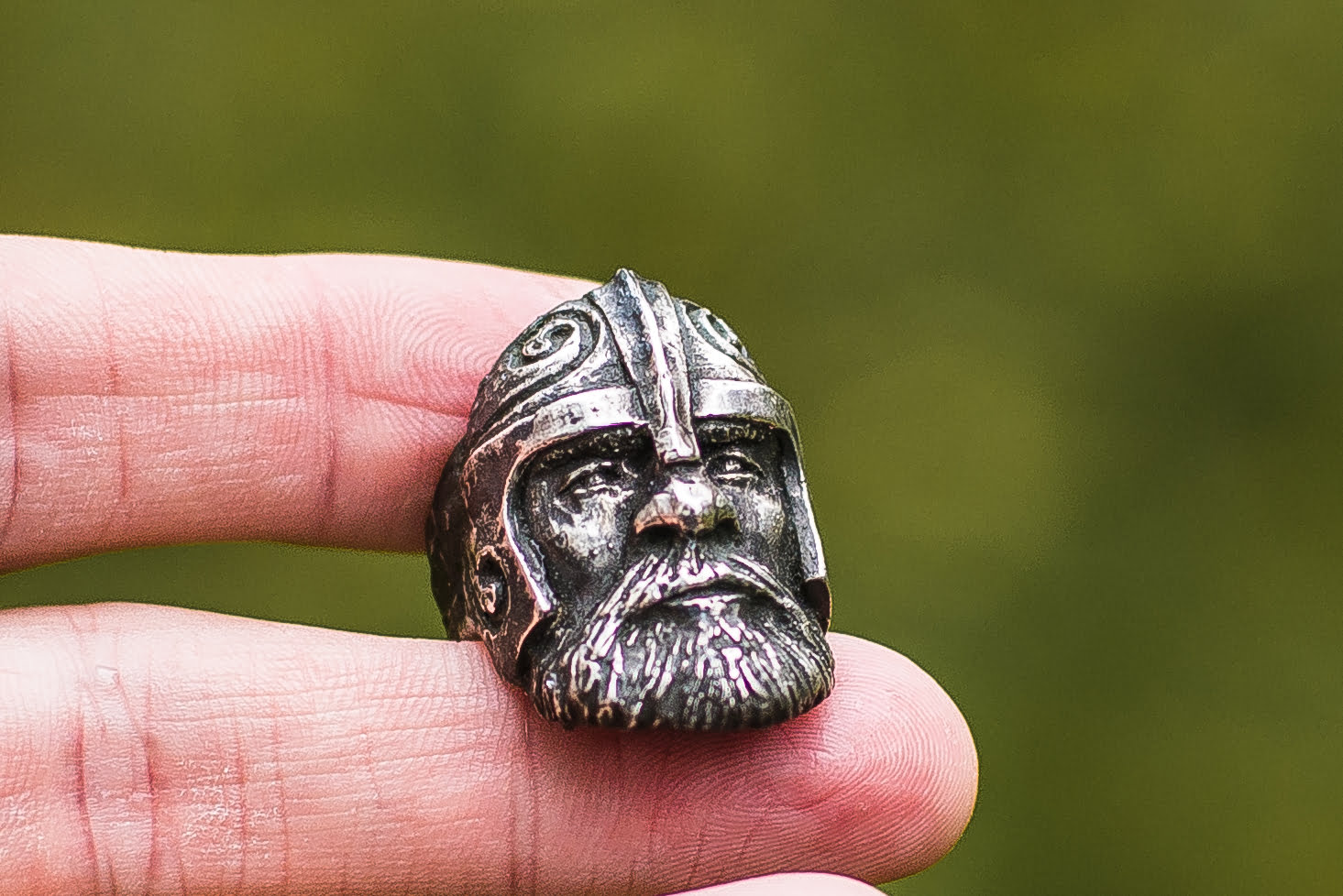 Viking Ring Sterling Silver Scandinavian Ring Norse Jewelry - vikingworkshop