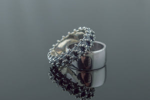 Spine Ring Sterling Silver Viking Workshop Jewelry - vikingworkshop