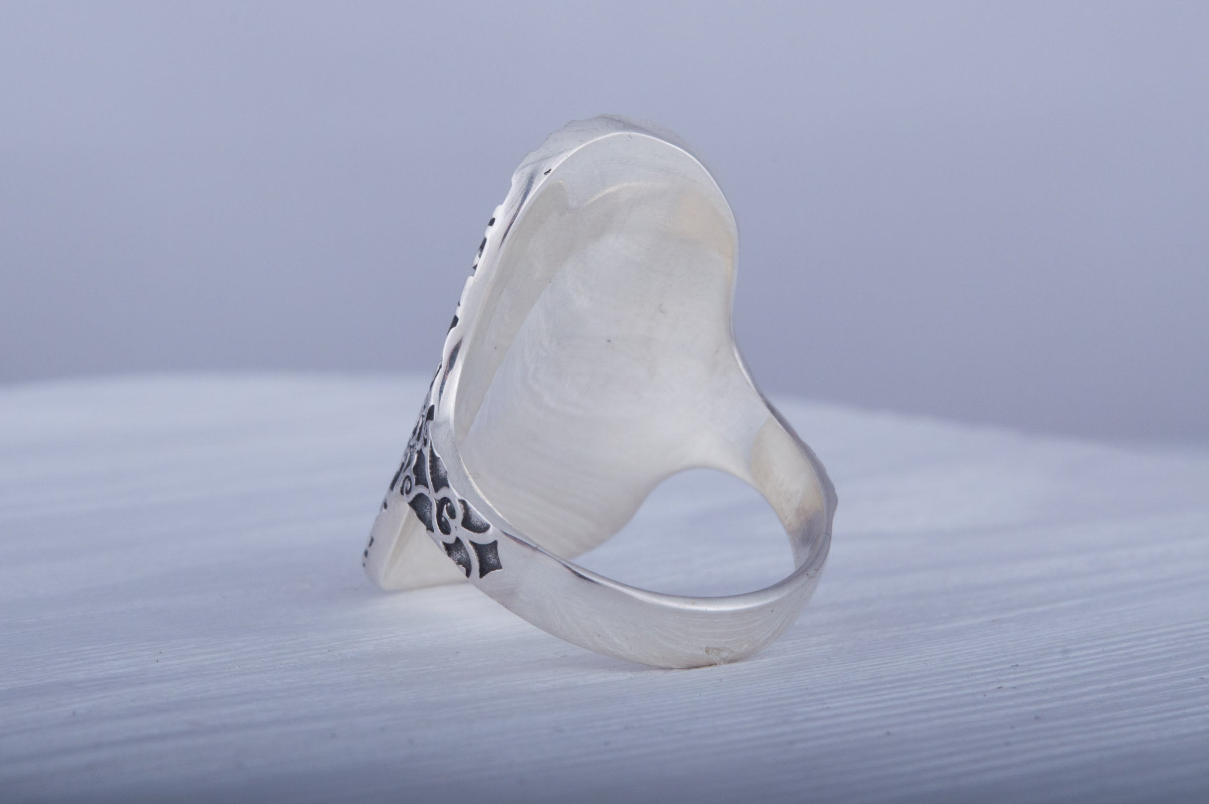 Handmade Boho Style Ring Sterling Silver Jewelry - vikingworkshop