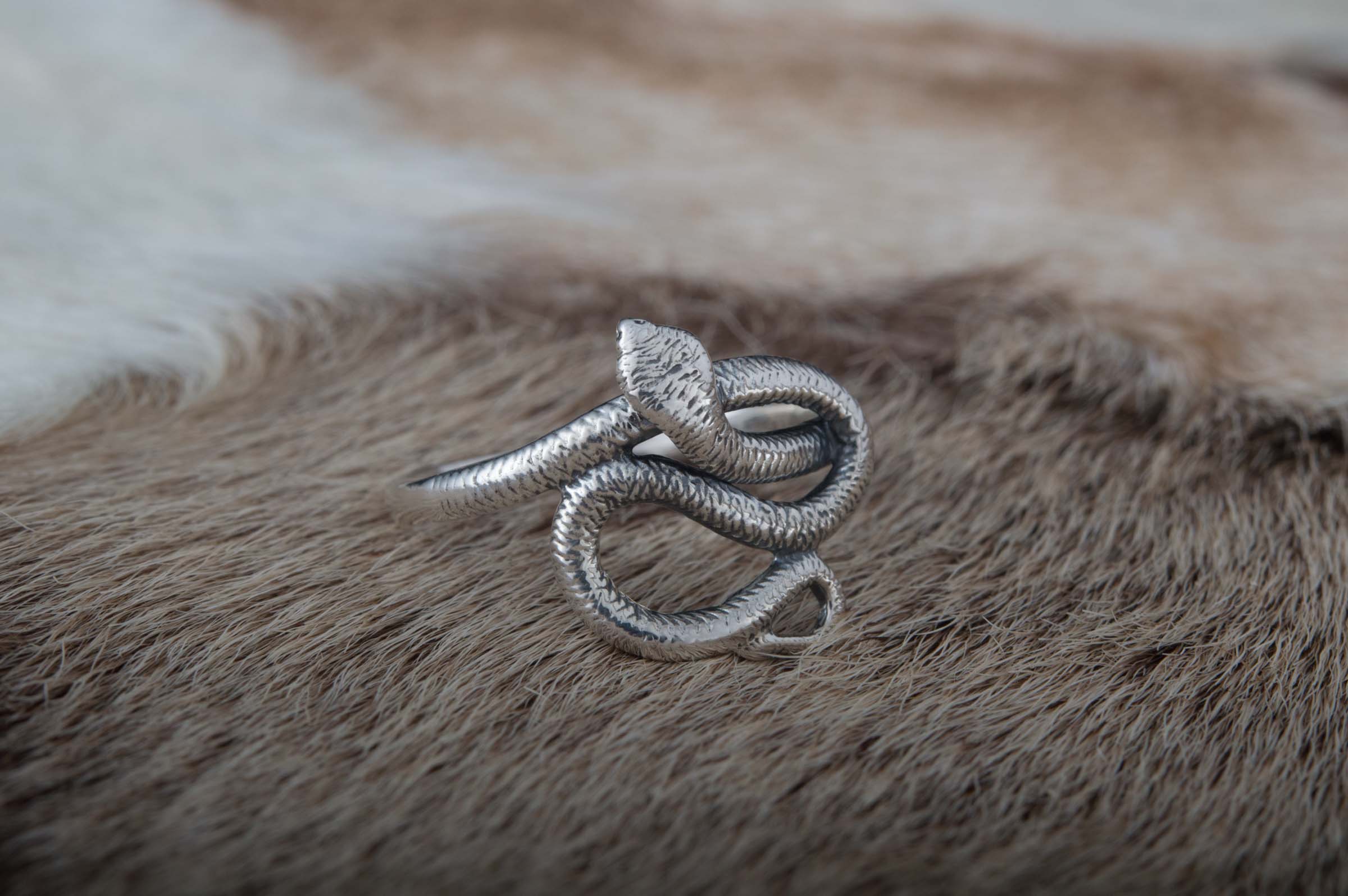 925 Silver Snake ring, Unique Fashion Jewelry